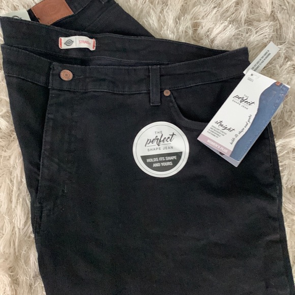 Dickies The Perfect Shape Jean Size 20W Color Black - Picture 1 of 7